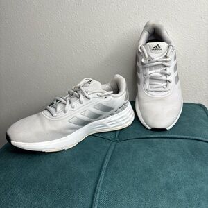 Adidas womens Gray Athletic Sneakers